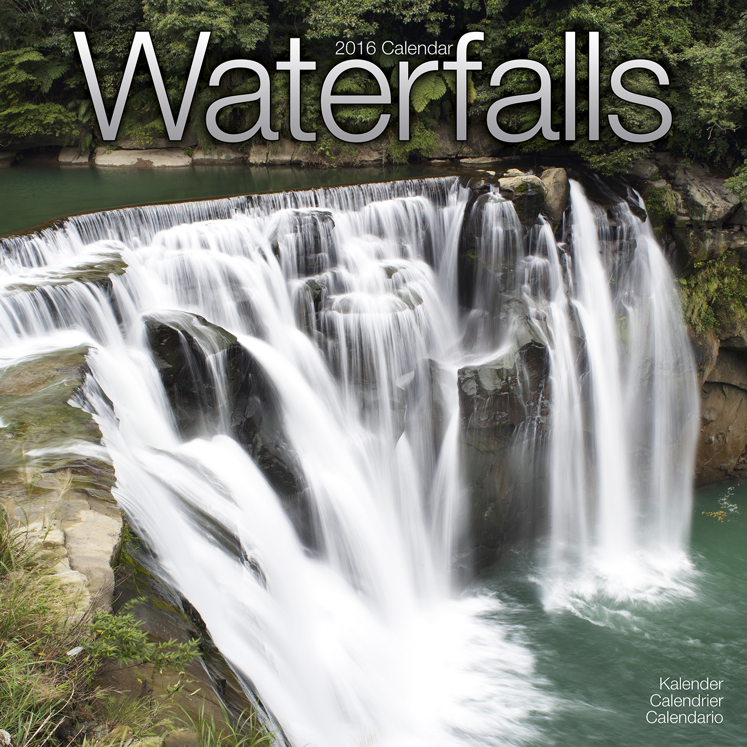 Waterfalls Calendar 2016 | Pet Prints Inc.